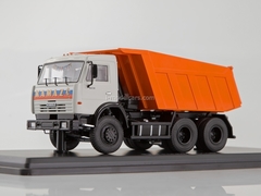 KAMAZ-65115 tipper white-orange 1:43 Start Scale Models (SSM)