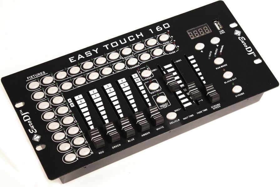 Световой DMX пульт EURO DJ Easy Touch 160 - купить по выгодной цене ...
