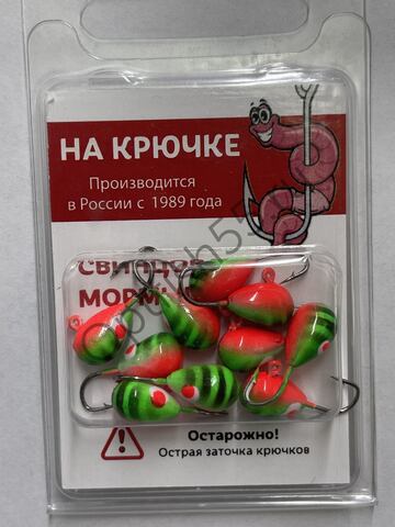 Мормышка На Крючке Капля 5мм