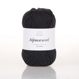 Пряжа Infinity Alpaca Wool 6081 иссиня черный