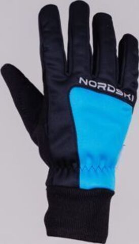 перчатки NORDSKI Arctic Black/Blue NSU354170