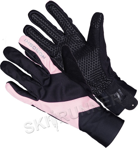 Элитные гоночные перчатки Nordski Pro Black/Candy Pink