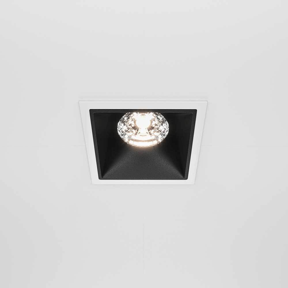Встраиваемый светильник Maytoni Alfa LED DL043-01-15W4K-D-SQ-WB