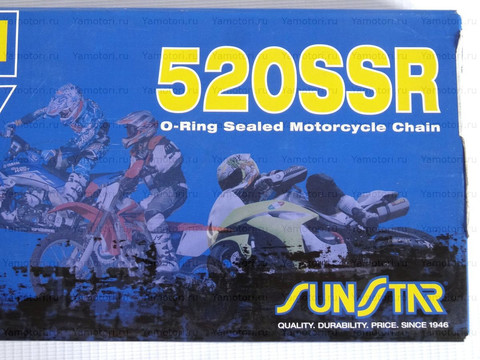 Комплект звезда 13, звезда 49, цепь 520 для Yamaha WR250 YZ250