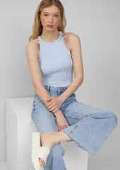 Эластичный топ с ребристой текстурой s.Oliver