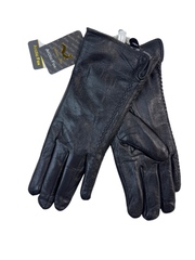 Перчатки. Женские. Сенсорные. Материал верха: Кожа теленка. Подклад: Плюш-флис. 5 шт в упаковке.