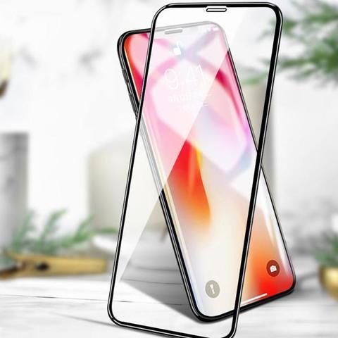 Защитное стекло 3D на весь экран 0.3 мм 9Н REMAX Medicine GL-27 для iPhone Xs Max, 11 Pro Max (Черная рамка)