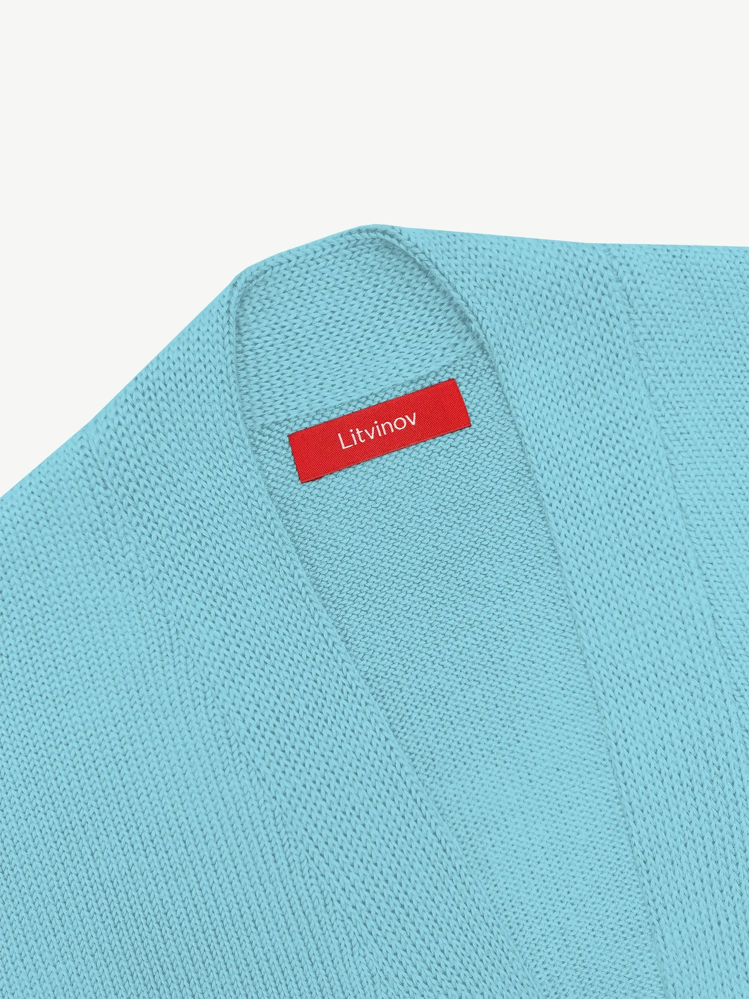 Кардиган с планкой из шелка