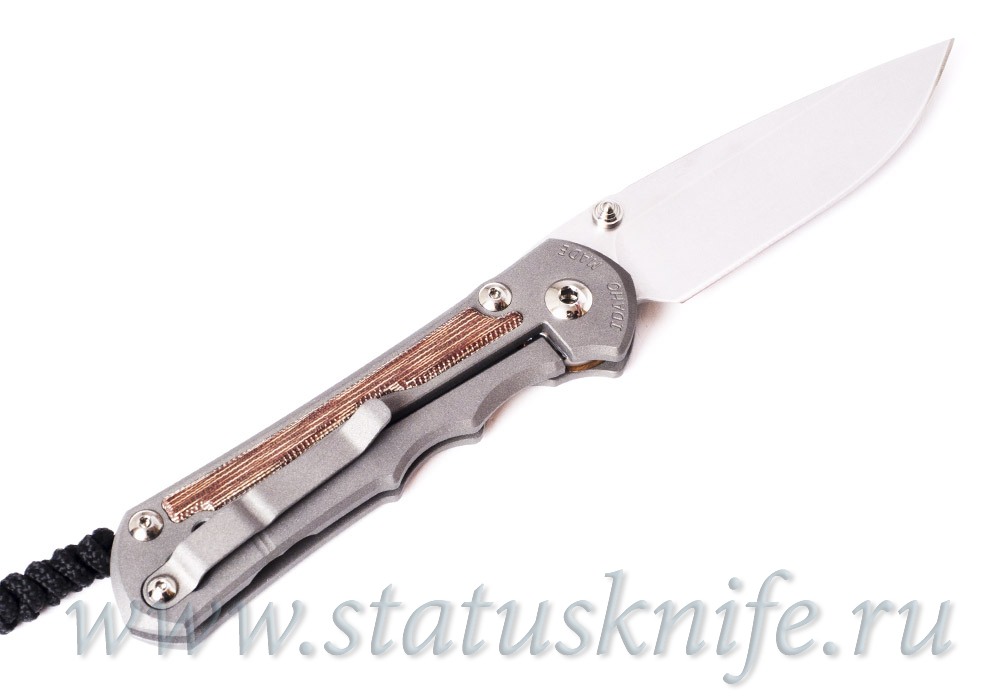 Нож Chris Reeve Large Inkosi Natural Canvas Micarta MagnaCut 1014