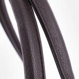 Сумка Саломея 2034 эко-замша серый шоколад