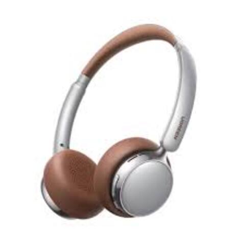 Наушники UGREEN HP207 (75629) Studio Plus Bluetooth Active Noise-Cancelling Headphones, серебристо-коричневый