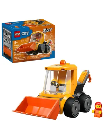 Конструктор City 60483 Строительный Погрузчик