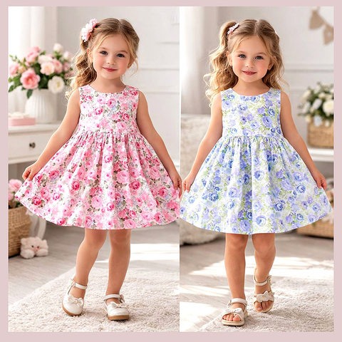 Платье девочке (3-7) 260302-RQ1104