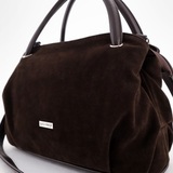 Сумка Саломея 278 эко-замша кофе