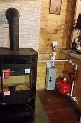 Печь-Камин Ангара 12 Аква