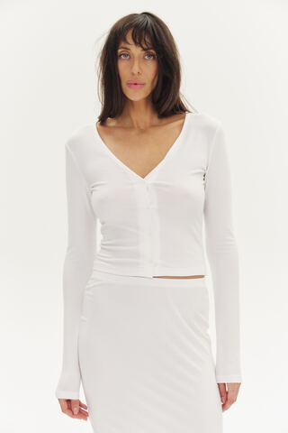 Кардиган ESSENTIAL №5 | Белый