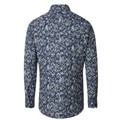 Сорочка мужская Venti Body Fit 226110160-100 с растительным принтом