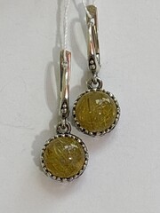 Искра (серьги из серебра)