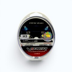 Комплект LED  ламп  головного света H3 VIPER RACING LED