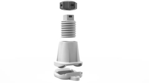 Купить Регулируемые антивибрационные опоры RF LevelPro 140-185 недорого со склада в Хабаровске, Якутске, Владивостоке, Южно-Сахалинске, Благовещенске