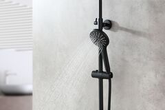 Смеситель для душа термостатический Lemark Bronx - LM3770BL