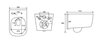 Aquatek SET Aquatek ЛУГАНО-016 4в1 SET Aquatek ЛУГАНО-016 4в1 (рама Aquatek Standard INS-0000012+ кркпеж KKI-0000002+клавиша KDI-0000016+унитаз ЛУГАНО AQ2002-00 с тонким сиденьем soft-c