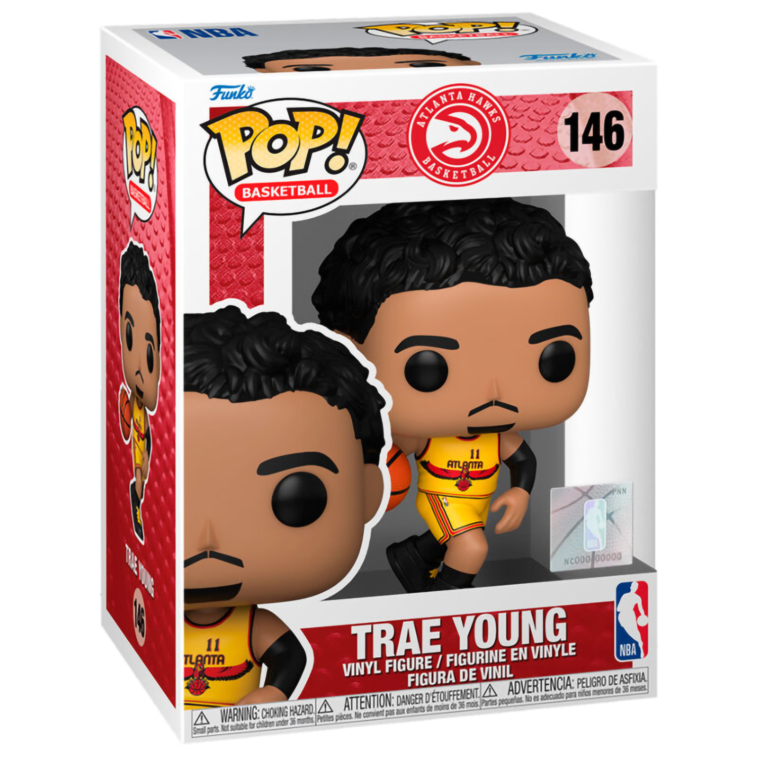 スポーツ Funko Pop! Trae Young #146 Atlanta Hawks Funko POP! NBA. Hawks: Trae Young (City Edition 21) (146) – купить