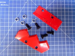 Нож сменный двухзаходного шнека DDE 200 мм (пара)