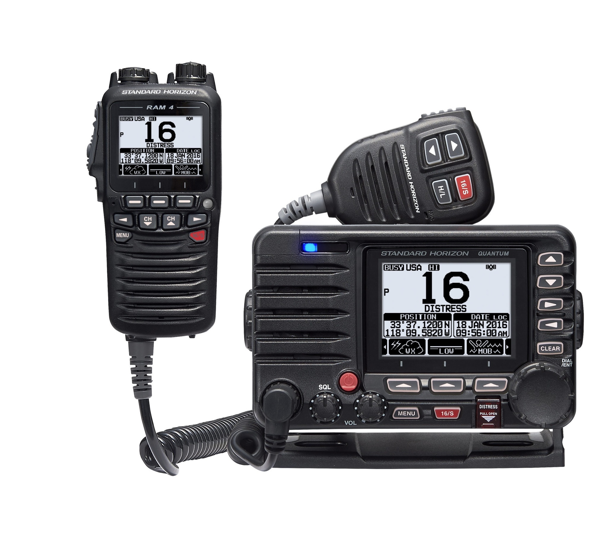 GX6000E QUANTUM VHF mobile radio Standard Horizon