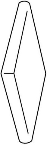 Natucer D' Anticatto Ang.Peldano Curvo Notte 33x33