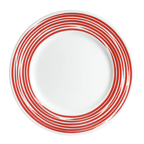 Тарелка закусочная 22 см Brushed Red, артикул 1118421, производитель - Corelle