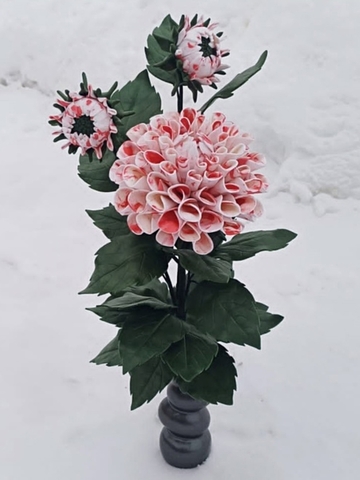 Фоамиран зефирный 1мм, 100х200см, мрамор желтый (2шт/4м.кв)