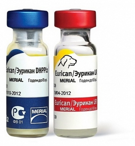Вакцина ЭУРИКАН DHPPi2-LR (срок годности 07.2024) производитель ФРАНЦИЯ