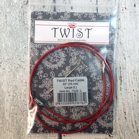 Трос для спиц № 5.5-10 TWIST Red Cable Large (L) 93 см