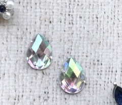 Термостразы акрил, р. 2х1,5 см.