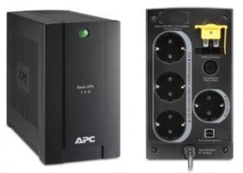 Источник бесперебойного питания BC750-RS APC Back-UPS 750 ВА