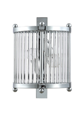 Настенный светильник Crystal Lux TADEO AP2 CHROME/TRANSPARENTE