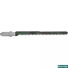 KRAFTOOL T101AO, EU-хвост., по дереву, шаг 2.5 мм, 75 мм, 2 шт, полотна для лобзика (159514-2.5)