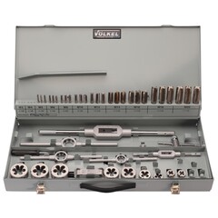 Набор метчиков и плашек M5 -M20 HSS-G 47пр Volkel 49301