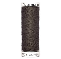 Нить Sew-All 200 м, Gutermann, 480 орехово-коричневый