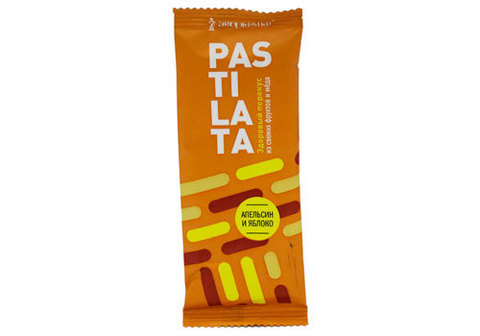 Пастила фруктовая "Апельсин и яблоко" ЭкоФермер, 30г