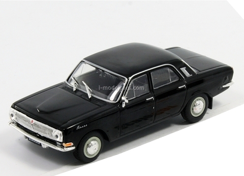 GAZ-24 Volga black 1:43 DeAgostini Auto Legends USSR Best #16