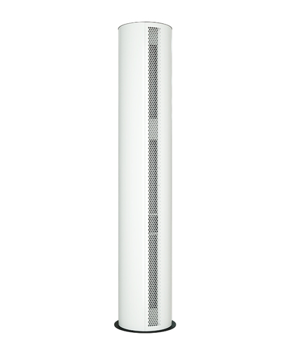 Водяная тепловая завеса Тепломаш КЭВ-60П6148W Колонна прямоточная 600 белый