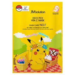 JMSolution Deco Pick Vita C Mask освежающая тканевая маска для сияния кожи с витамином С