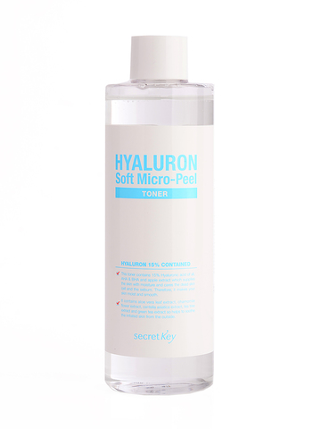 СК Micro-Peel Тонер гиалуроновый Hyaluron Soft Micro-Peel Toner 500мл