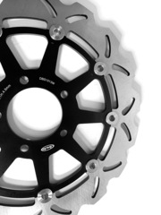 Передние тормозные диски ARASHI для Suzuki GSX-R 1300 R Hayabusa 99-07 / черные