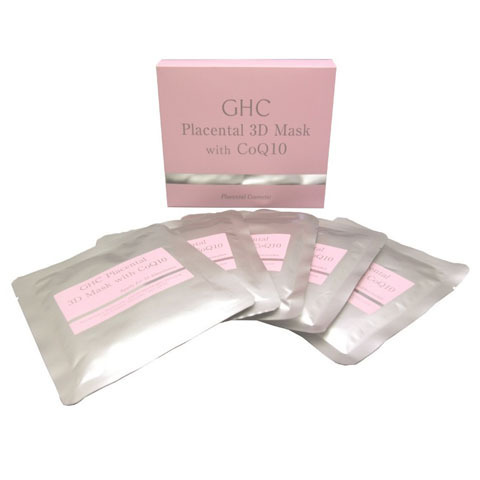 GHC Placental Cosmetic: 3-D маска моделирующая с гидролизатом плаценты и коэнзимом Q10 (GHC Placental 3D Мask with Q10)