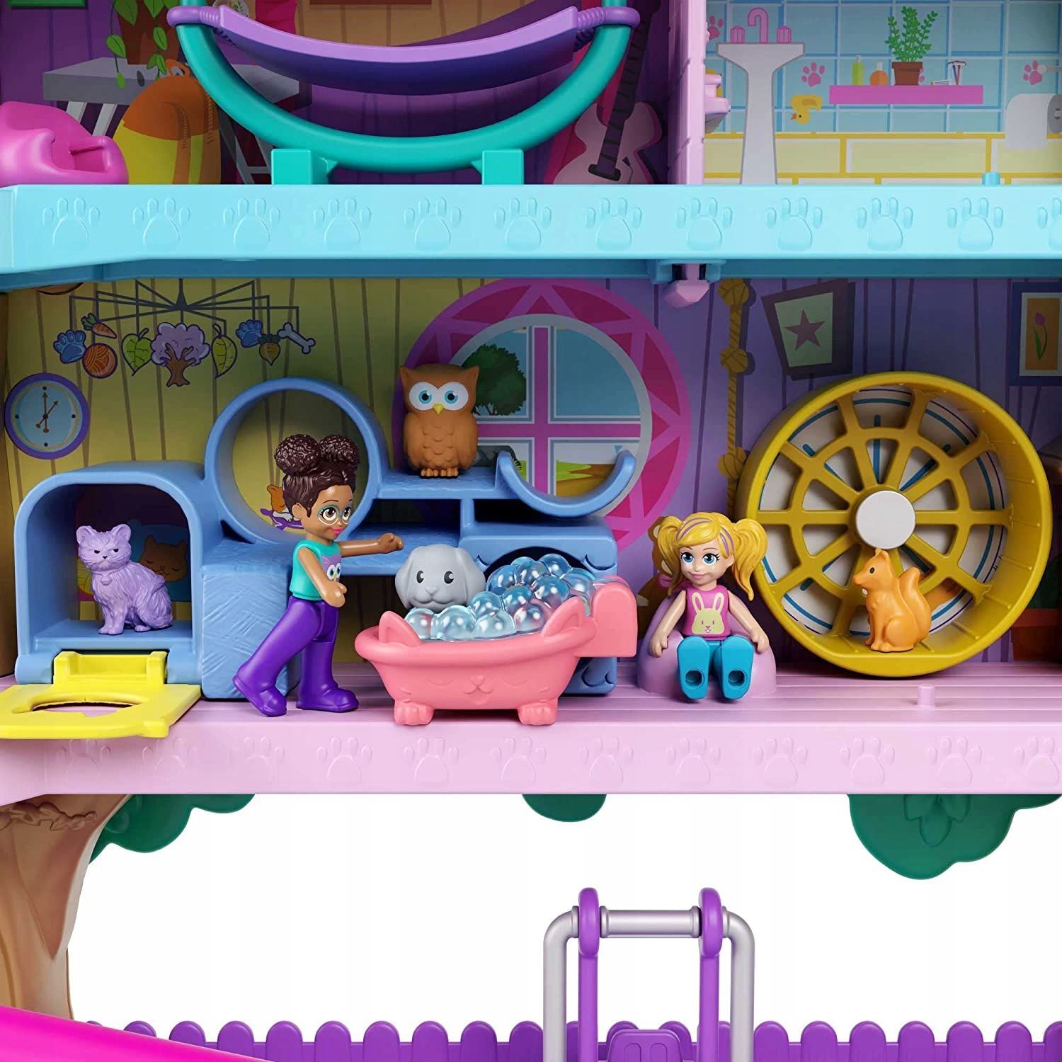 Кукольный домик на дереве MATTEL Polly Pocket HHJ06 купить в Москве |  Доставка по России.