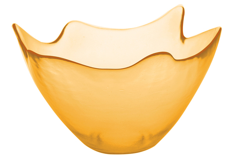 Ваза 30см San Miguel Feston янтарная