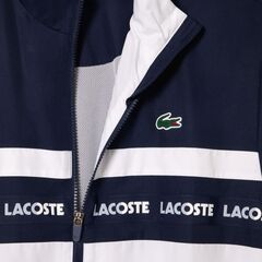 Теннисный костюм Lacoste Sportsuit Logo Stripe Tennis Tracksuit - navy blue/white